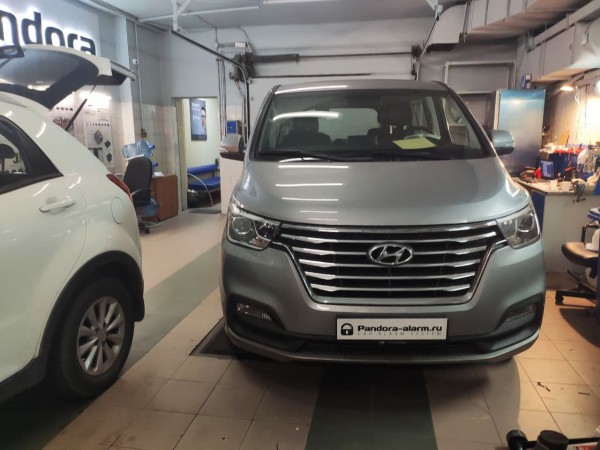 Hyundai Grand Starex Urban Exclusive установка Pandect X-3110 и WEBASTO